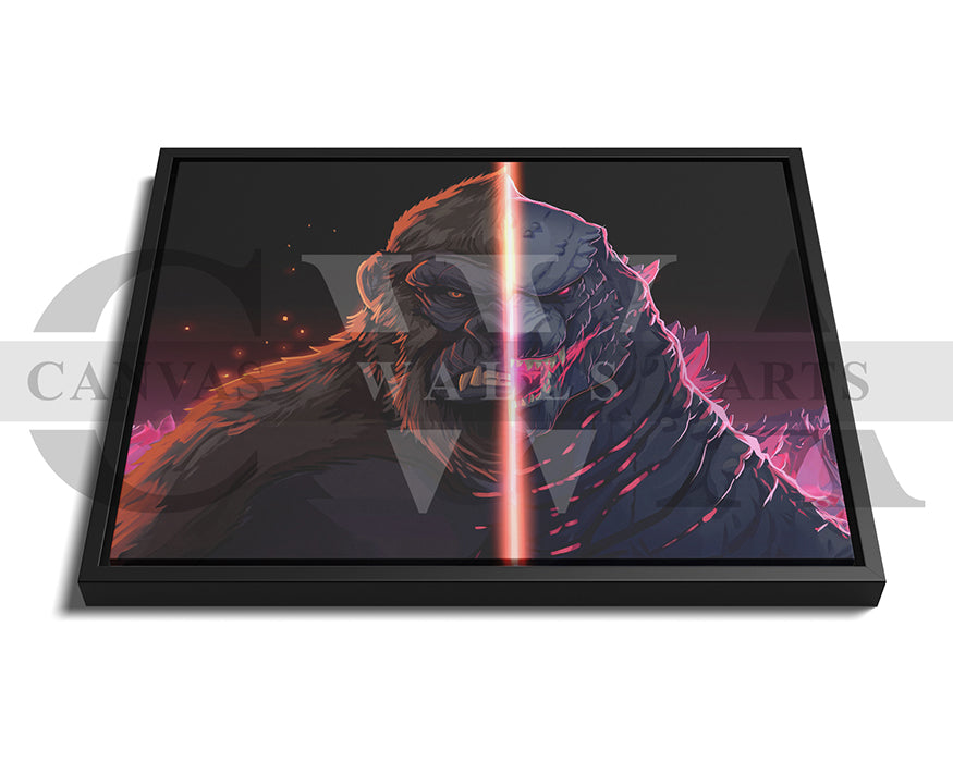 Godzilla x Kong The New Empire Canvas Print