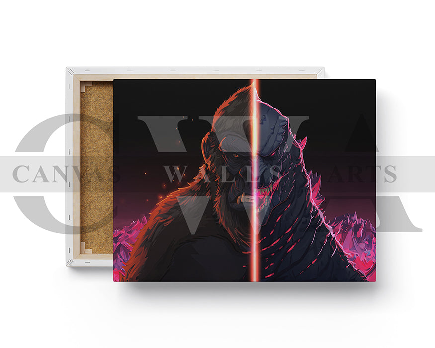 Godzilla x Kong The New Empire Canvas Print
