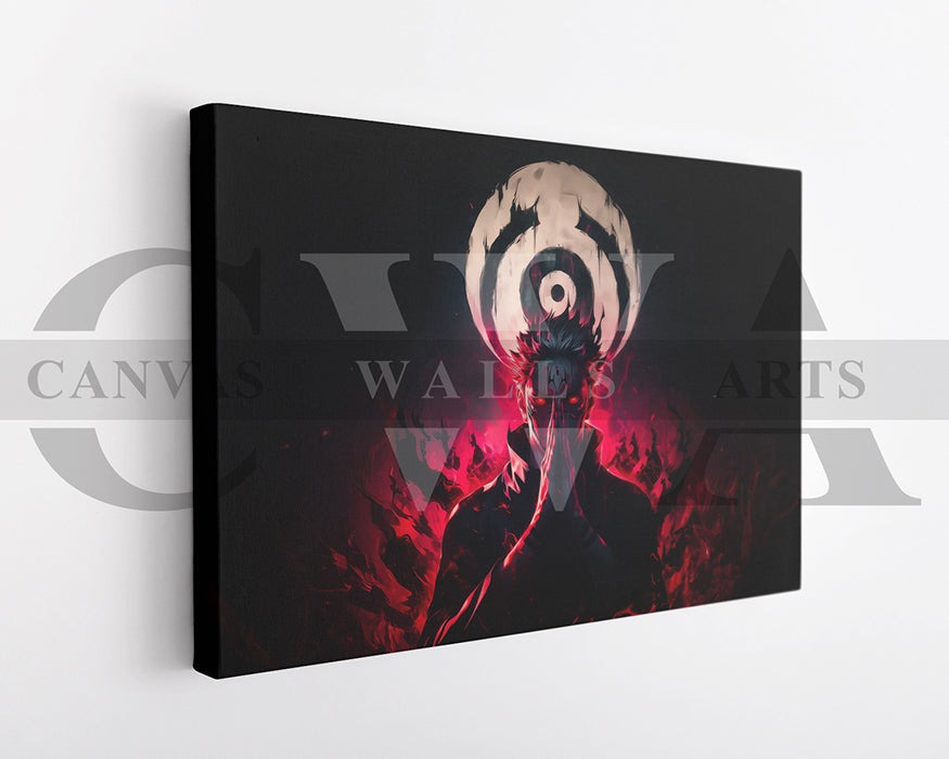 Gojo Satoru Six Eyes Canvas Wall Art