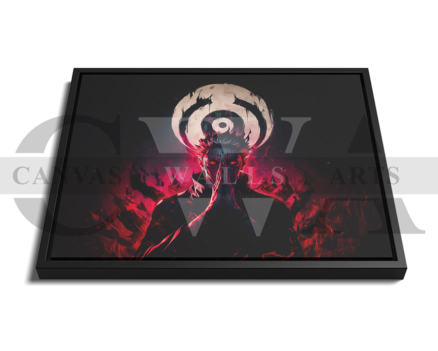 Gojo Satoru Six Eyes Canvas Wall Art