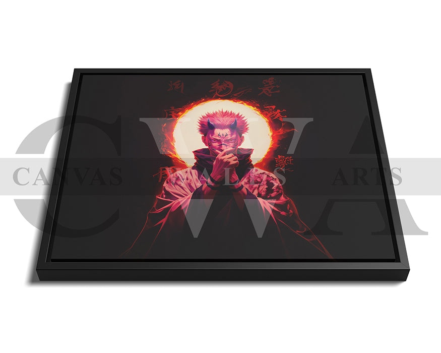 Gojo Unmatched Sorcery Canvas Wall Art