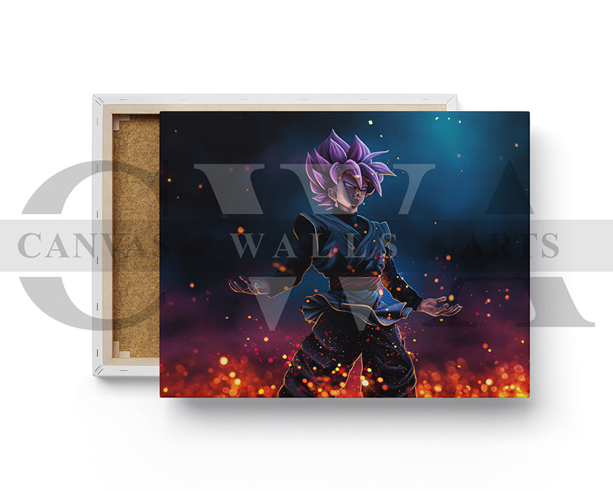 Goku Black Canvas Wall Art