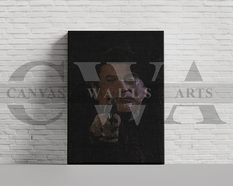 Goodfellas Canvas Wall Art Abstract Movie Poster