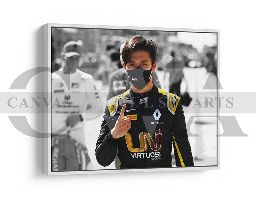 Guanyu Zhou Black & White Canvas Art F1 Canvas Wall Art