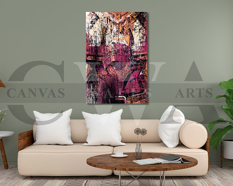 Gundam Canvas Wall Art Abstract Movie Poster