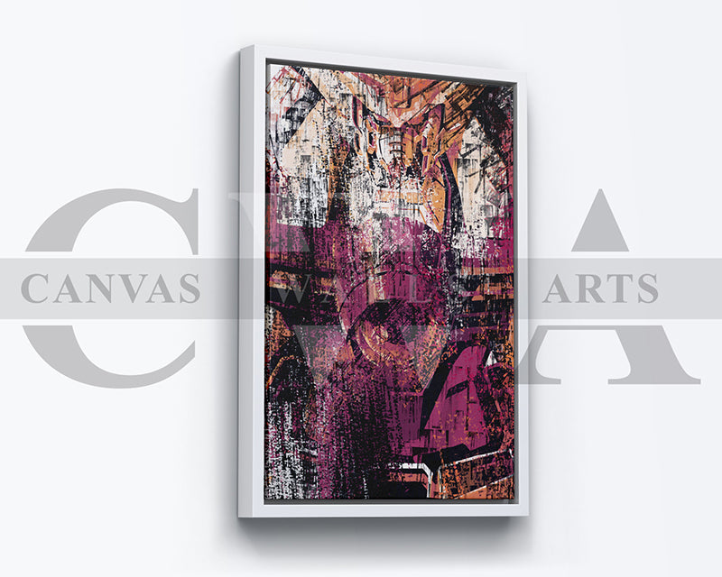 Gundam Canvas Wall Art Abstract Movie Poster
