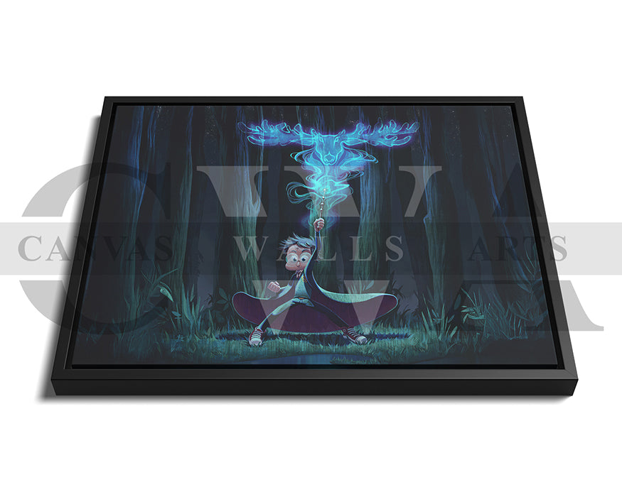 Harry Potter Patronus Canvas Wall Art