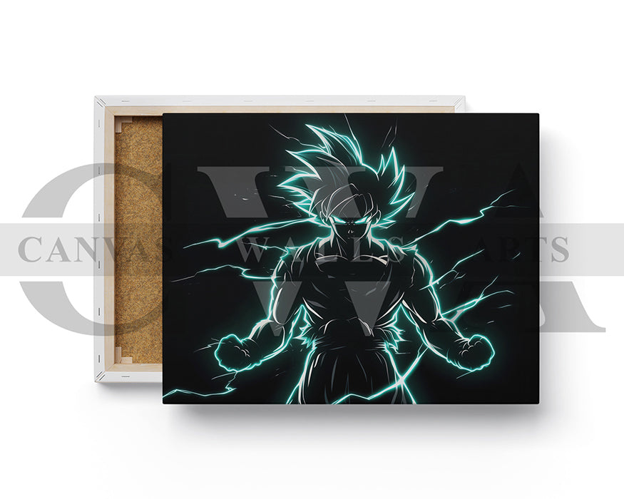 Hero Of Earth Goku Canvas Wall Art