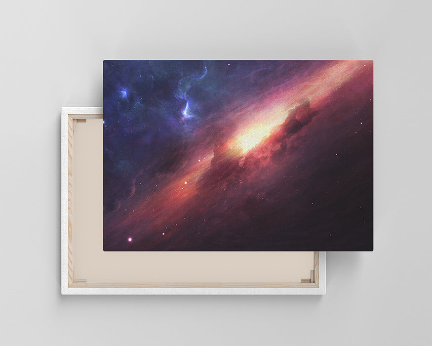 Hot Pocket Canvas Wall Art Galaxy Poster Print