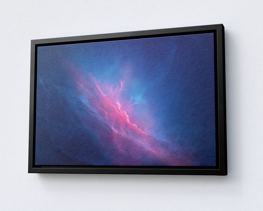 Hot Pocket Canvas Wall Art Galaxy Poster Print Deep Space Nebula Decor