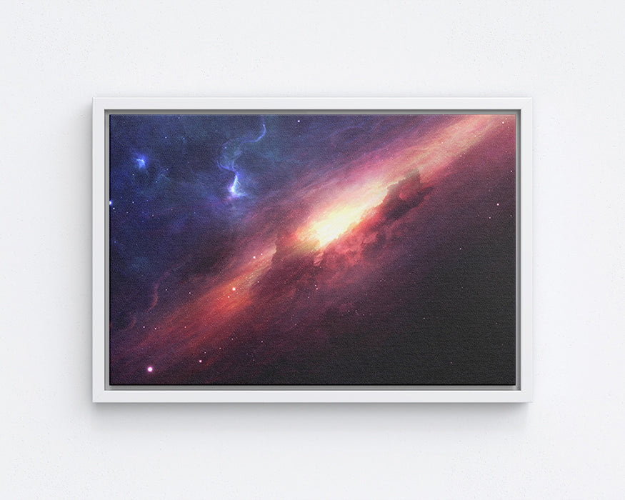 Hot Pocket Canvas Wall Art Galaxy Poster Print