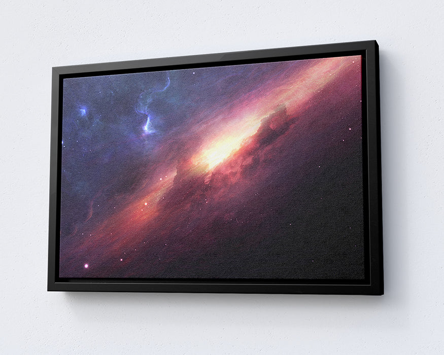 Hot Pocket Canvas Wall Art Galaxy Poster Print