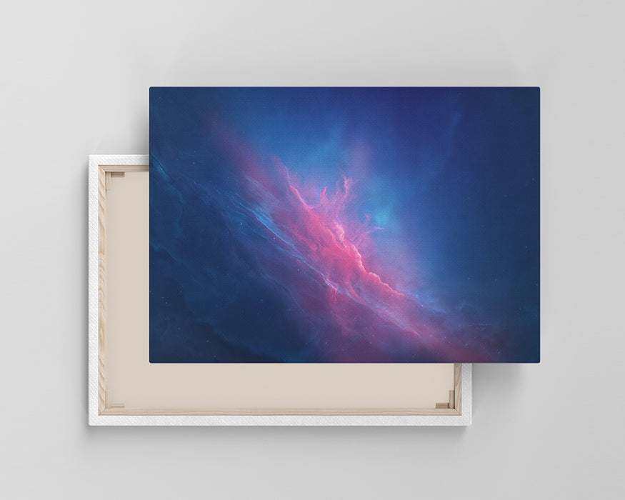 Hot Pocket Canvas Wall Art Galaxy Poster Print Deep Space Nebula Decor