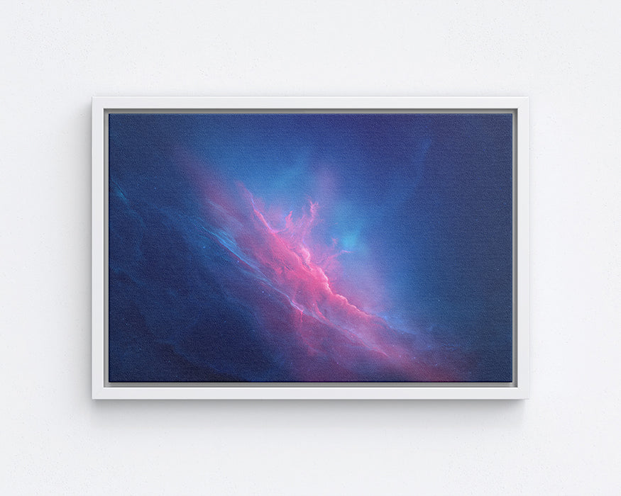Hot Pocket Canvas Wall Art Galaxy Poster Print Deep Space Nebula Decor