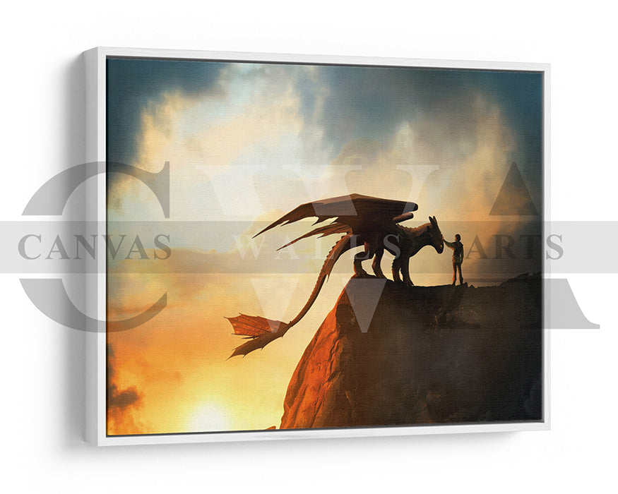 How To Train Your Dragon Canvas Wall Art