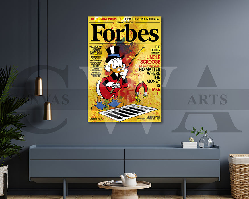 I Paid Less Income Taxes Than Donald Canvas Wall Art