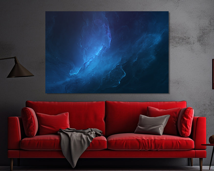 Irgo Nebula Canvas Wall Art Galaxy Poster Print