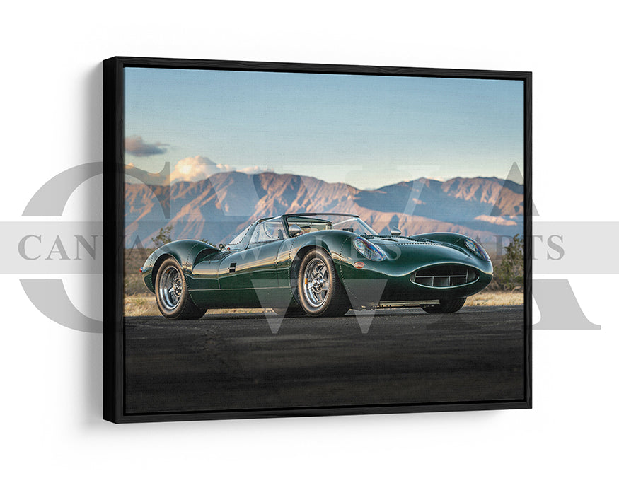 Jaguar XJ13 Canvas Wall Art Car Poster Print