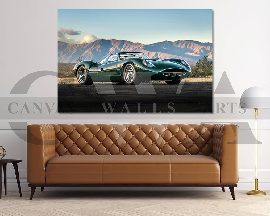 Jaguar XJ13 Canvas Wall Art Car Poster Print
