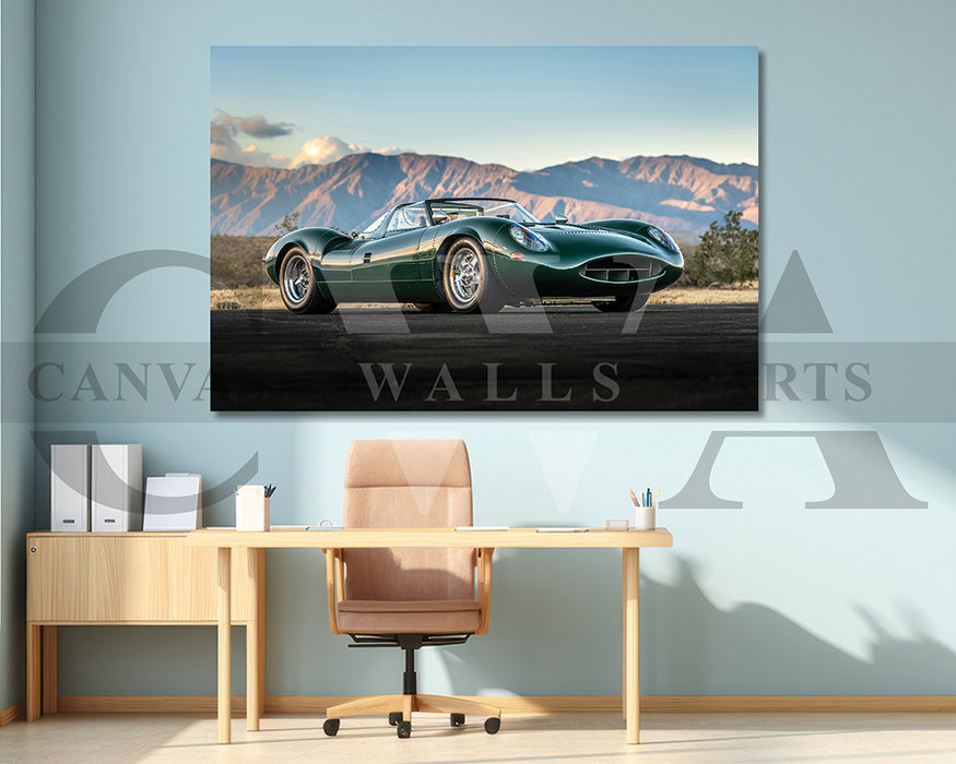 Jaguar XJ13 Canvas Wall Art Car Poster Print