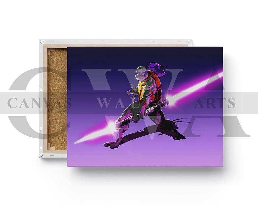 Jedi Donatello Canvas Wall Art
