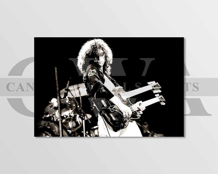 Jimmy Page Canvas Wall Art