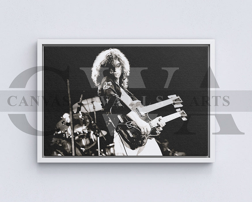Jimmy Page Canvas Wall Art