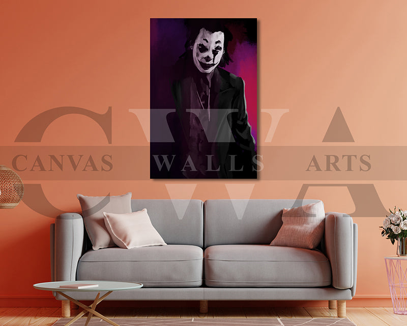 Joker Canvas Wall Art Movie Poster