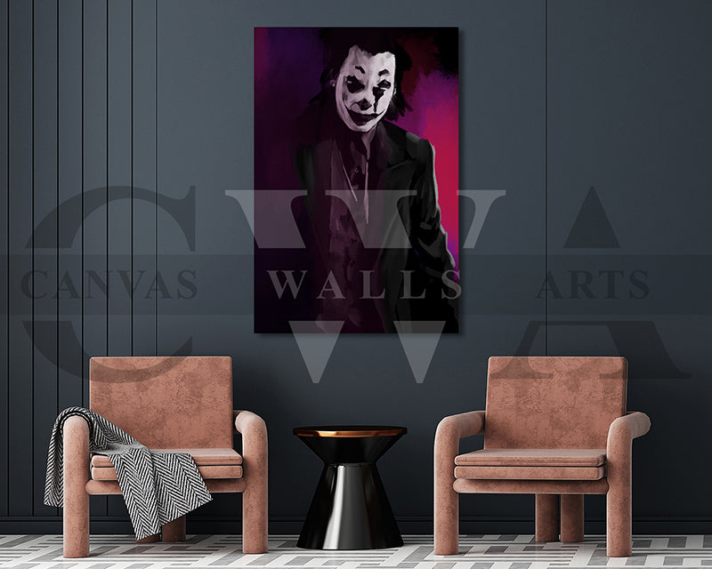 Joker Canvas Wall Art Movie Poster