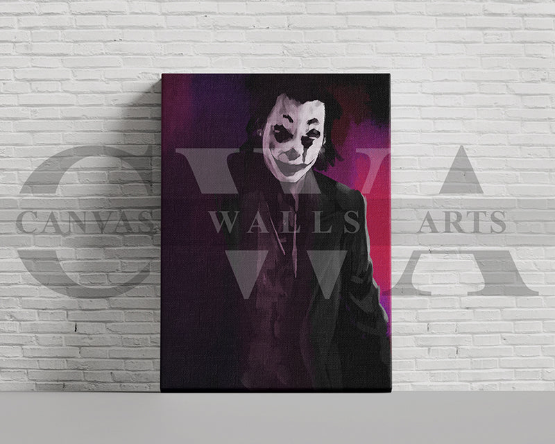 Joker Canvas Wall Art Movie Poster