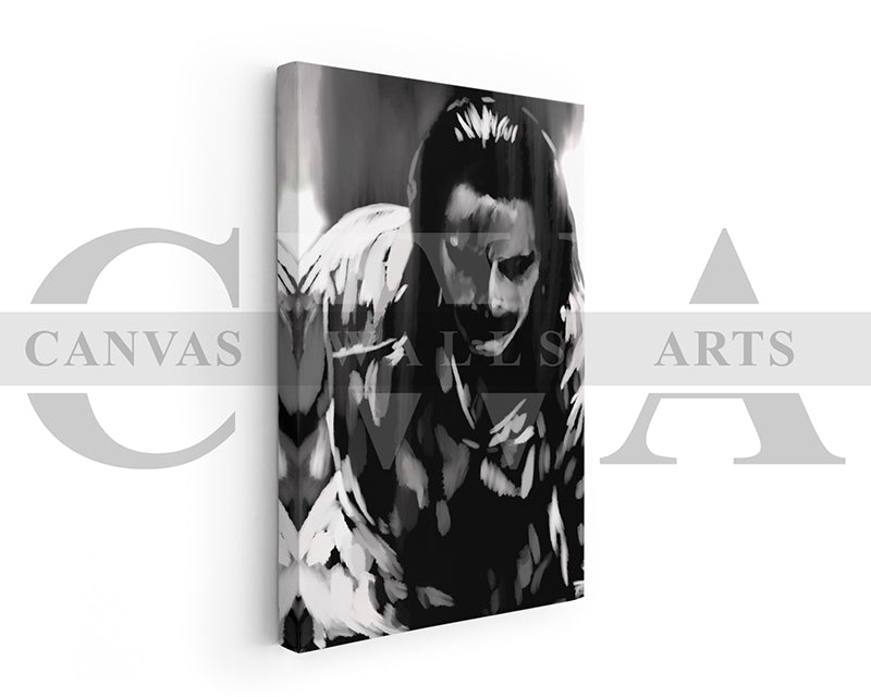 The Jocker Canvas Wall Art Abstract Movie Poster
