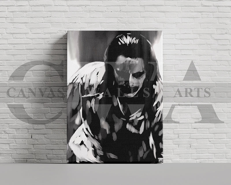 The Jocker Canvas Wall Art Abstract Movie Poster