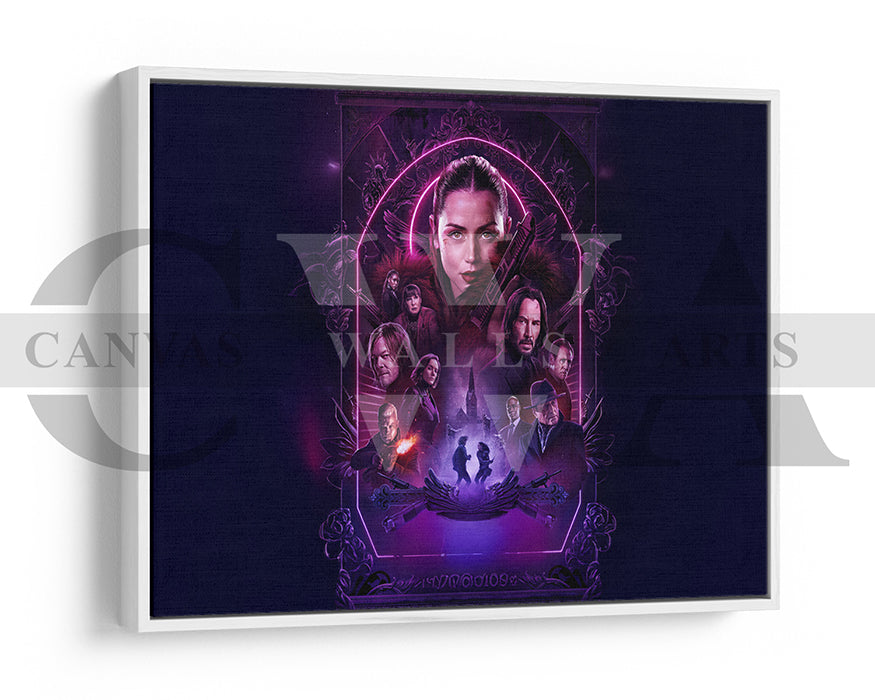 John Wick Ballerina Canvas Wall Art