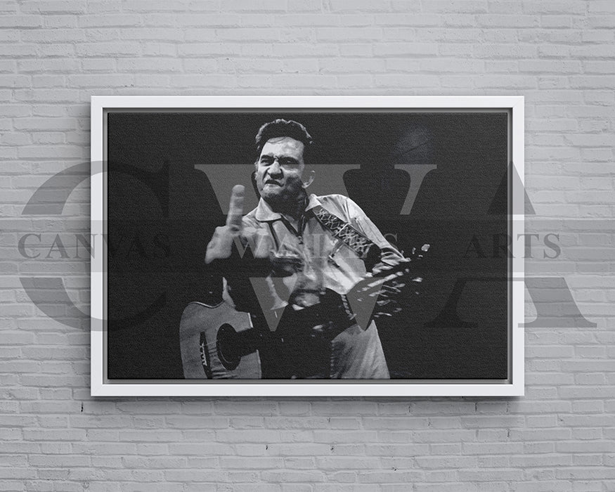 Johnny Cash Canvas Wall Art