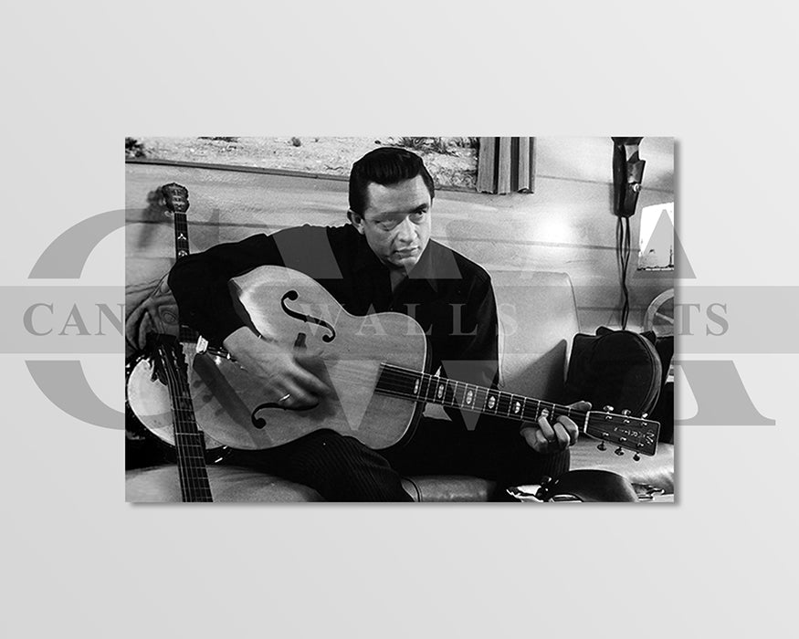 Johnny Cash Canvas Wall Decor