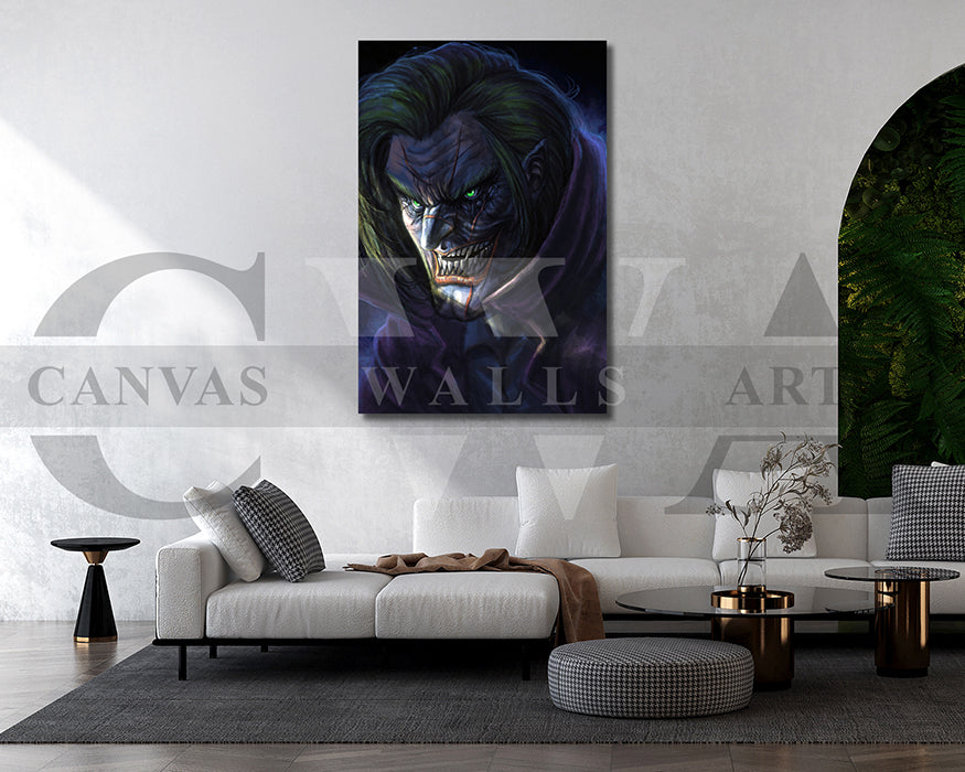Joker Canvas Print