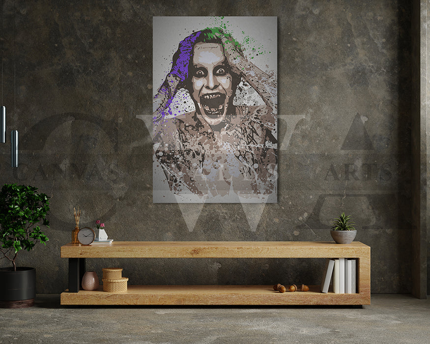 Joker Canvas Wall Art