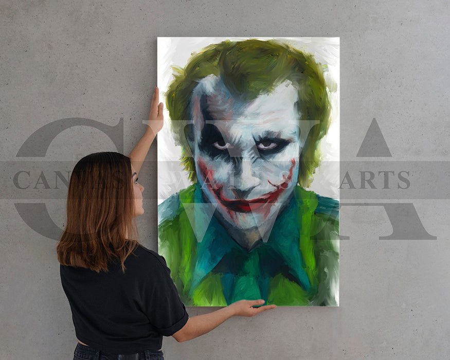 Joker Painting Canvas Wall Art
