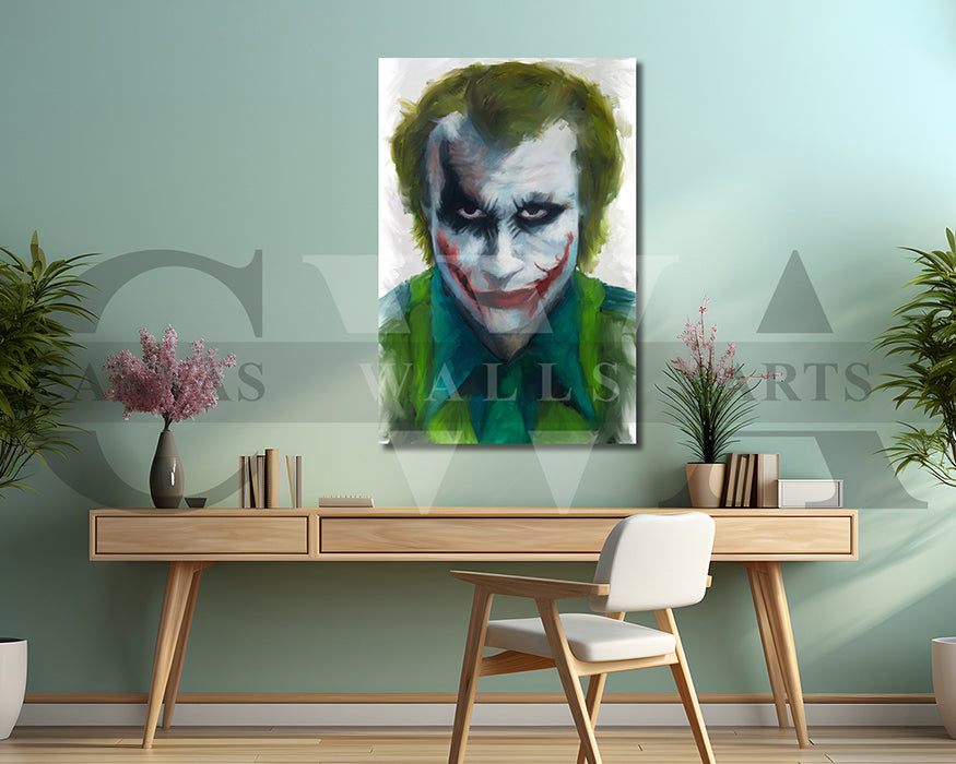 Joker Painting Canvas Wall Art