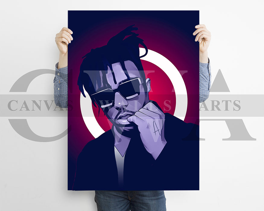 Juice WRLD Music Canvas Wall Art