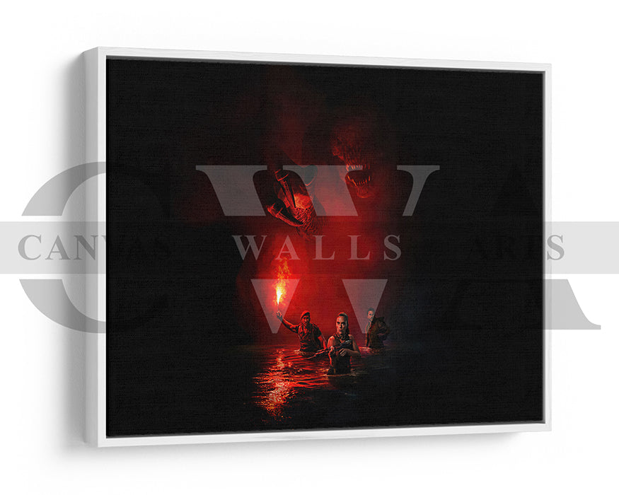 Jurassic World Rebirth Canvas Wall Art