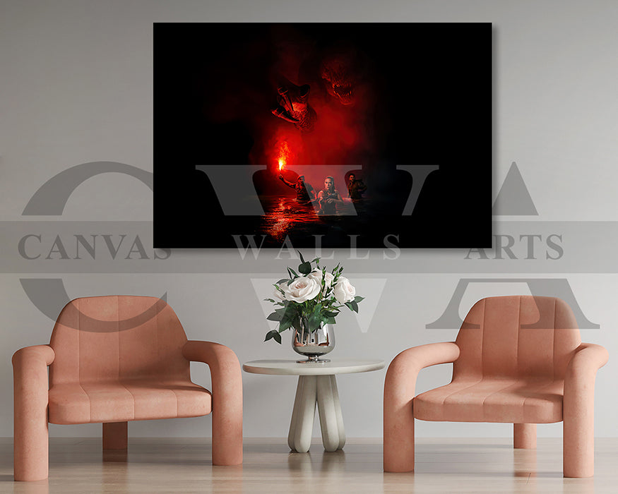 Jurassic World Rebirth Canvas Wall Art