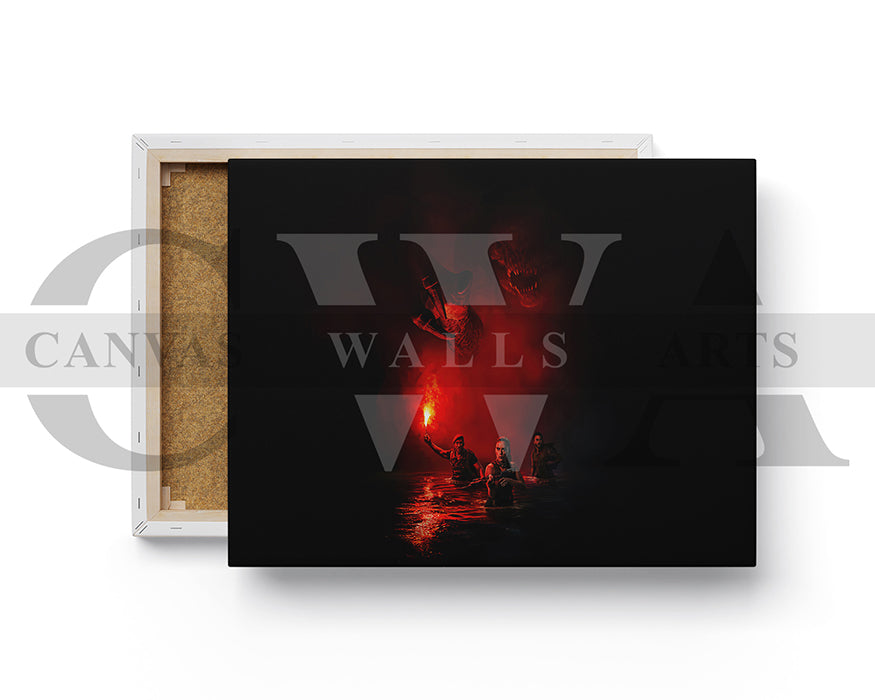 Jurassic World Rebirth Canvas Wall Art