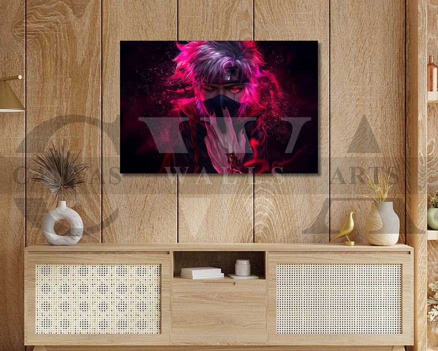 Kakashi Hatake The Ninja Canvas Wall Art