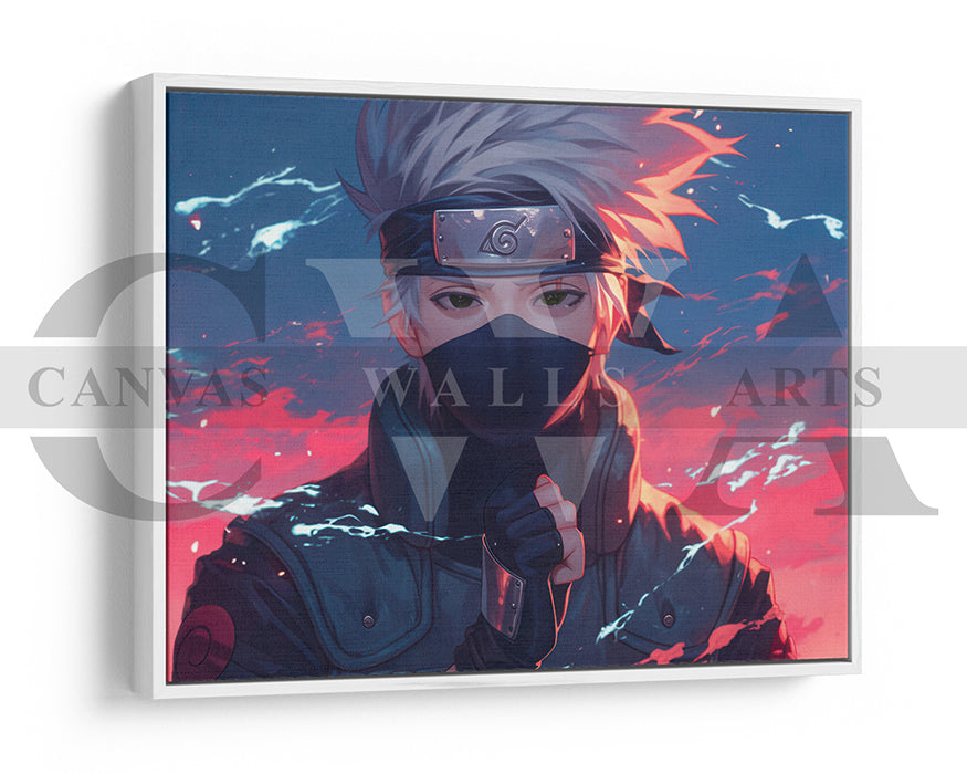 Kakashi Hatake The Sharingan Warrior Canvas Wall Art