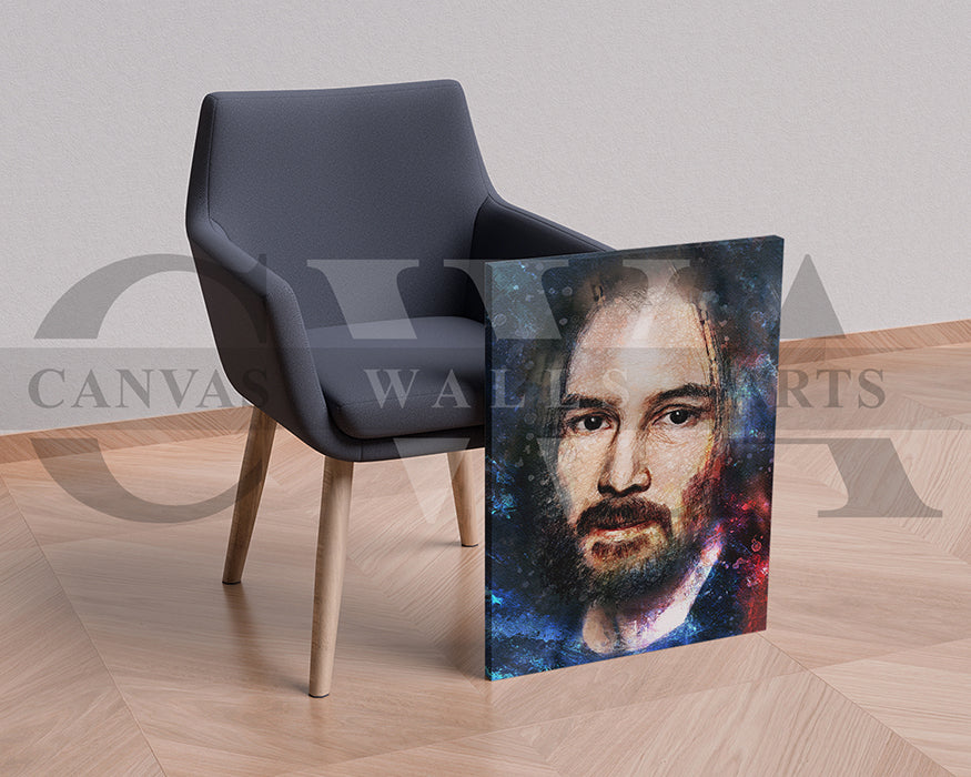 Keanu Reeves Canvas Wall Art
