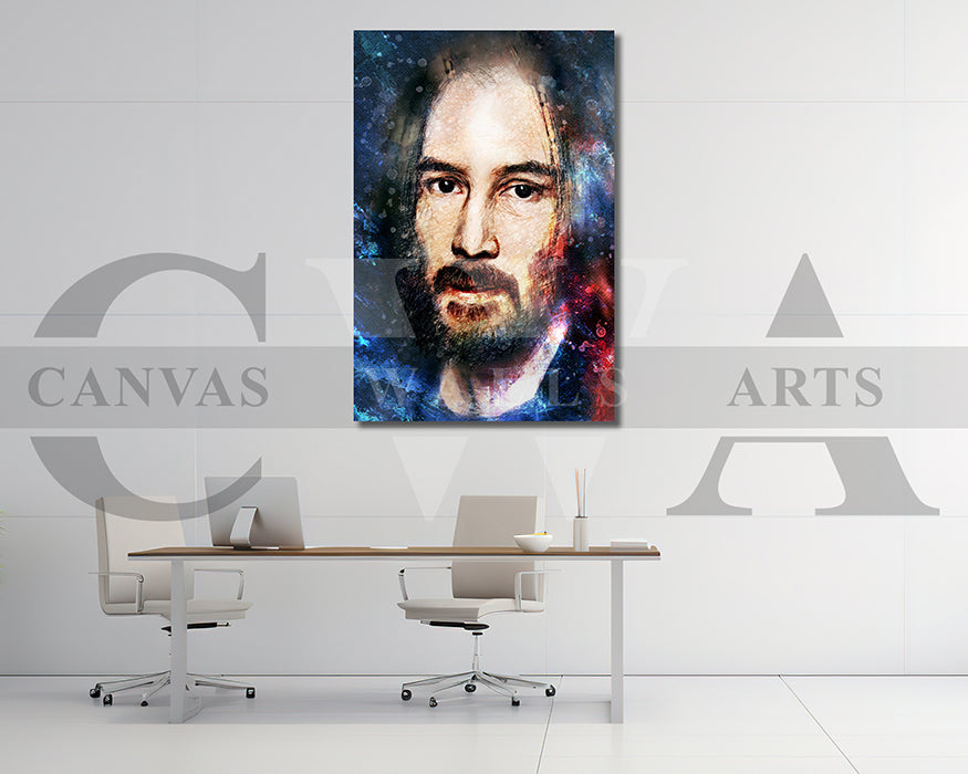 Keanu Reeves Canvas Wall Art