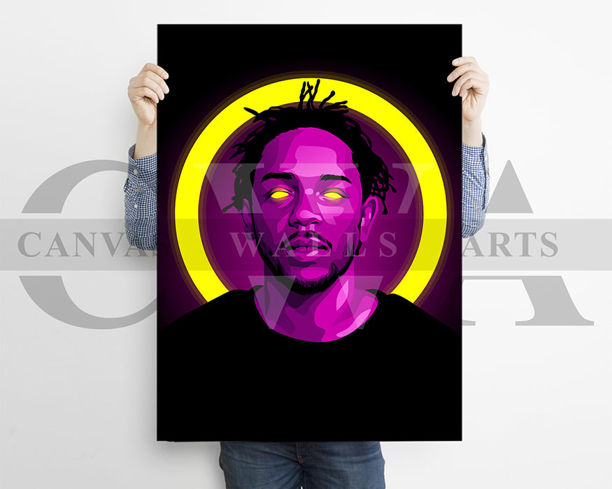 Kendrick Lamar Canvas Wall Art