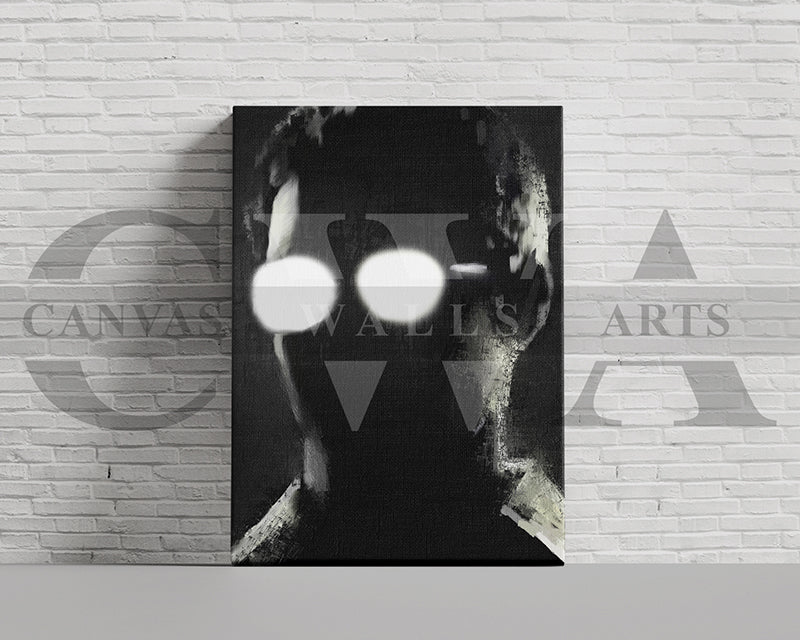 Kevin Canvas Wall Art Abstract Movie Poster