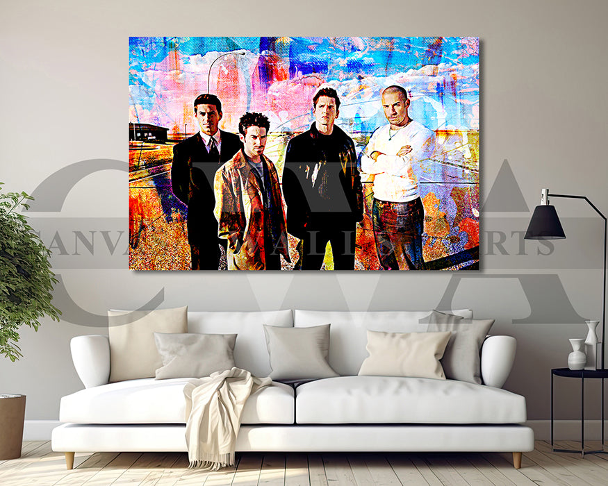 Knockaround Guys Canvas Wall Art